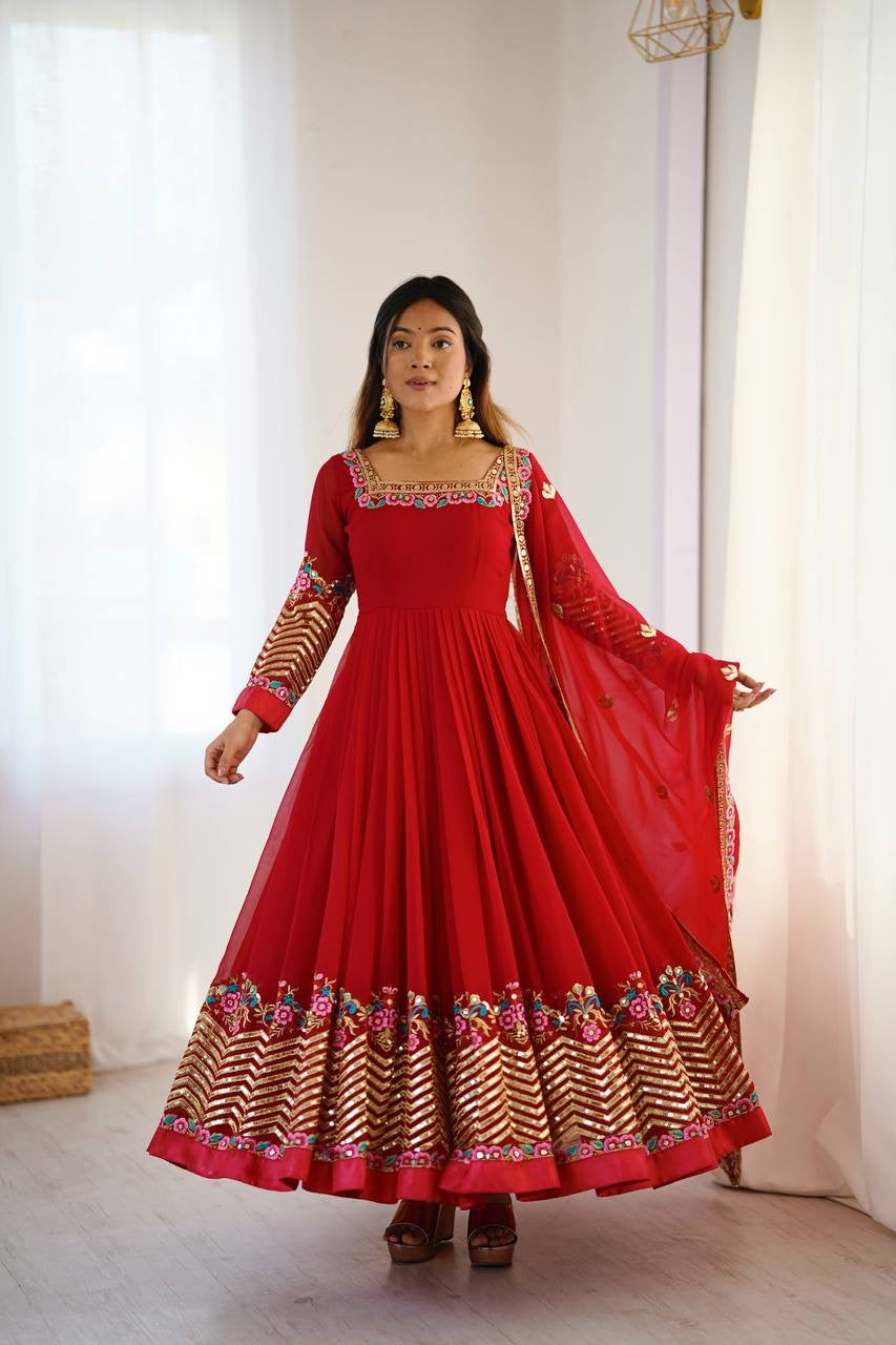 Elegant Anarkali Set