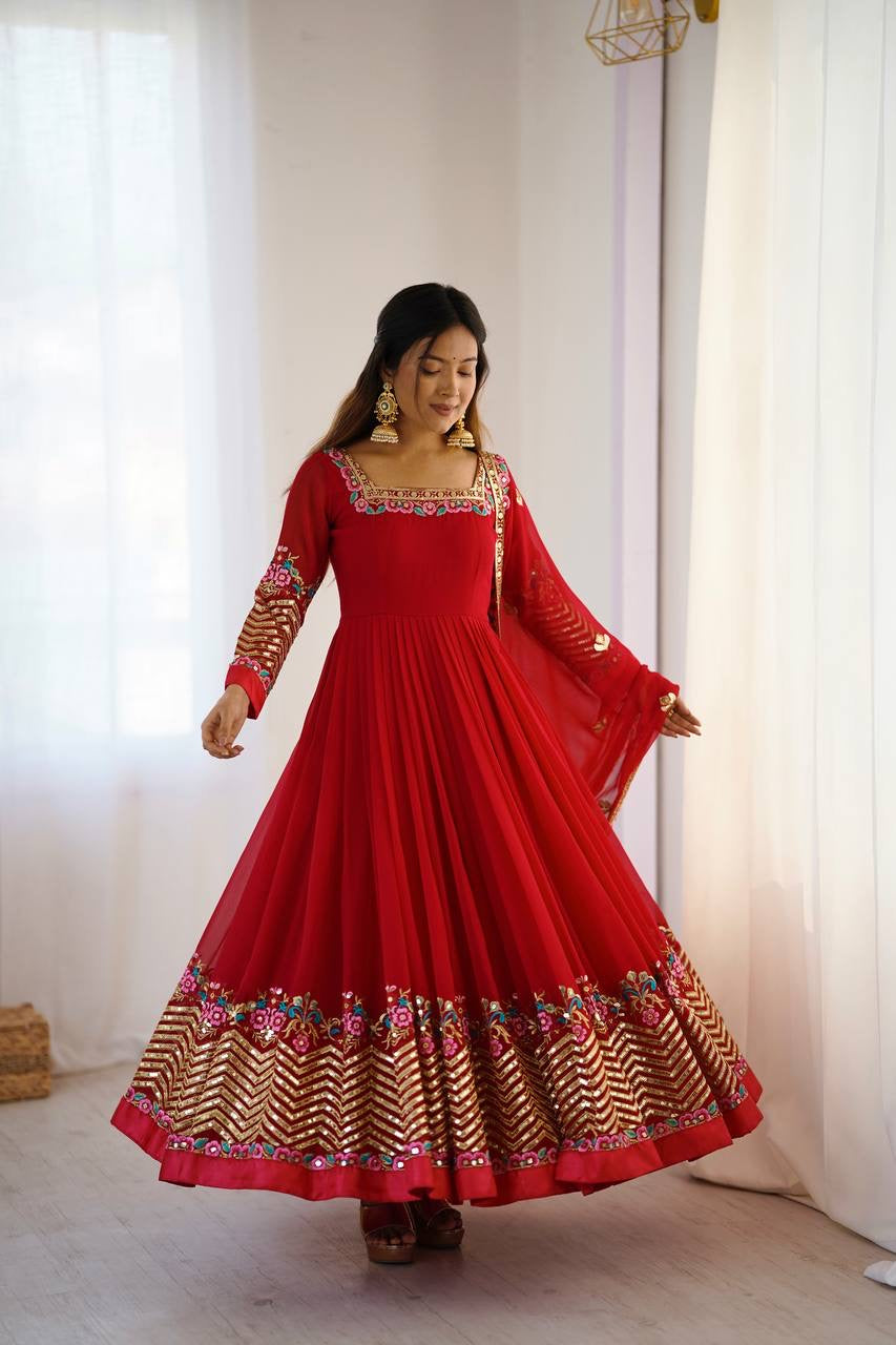 Elegant Anarkali Set