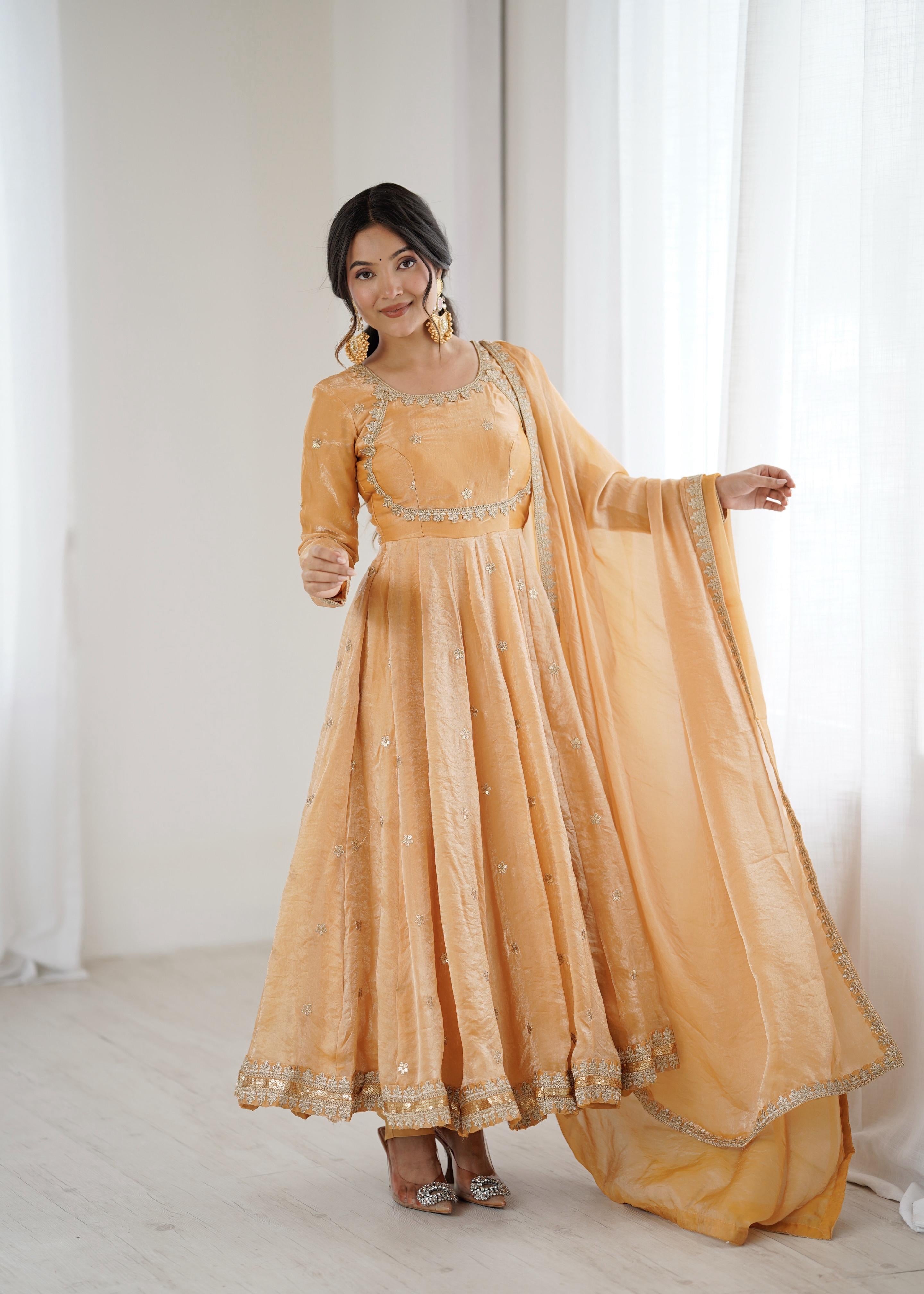 Fandy Silk Anarkali