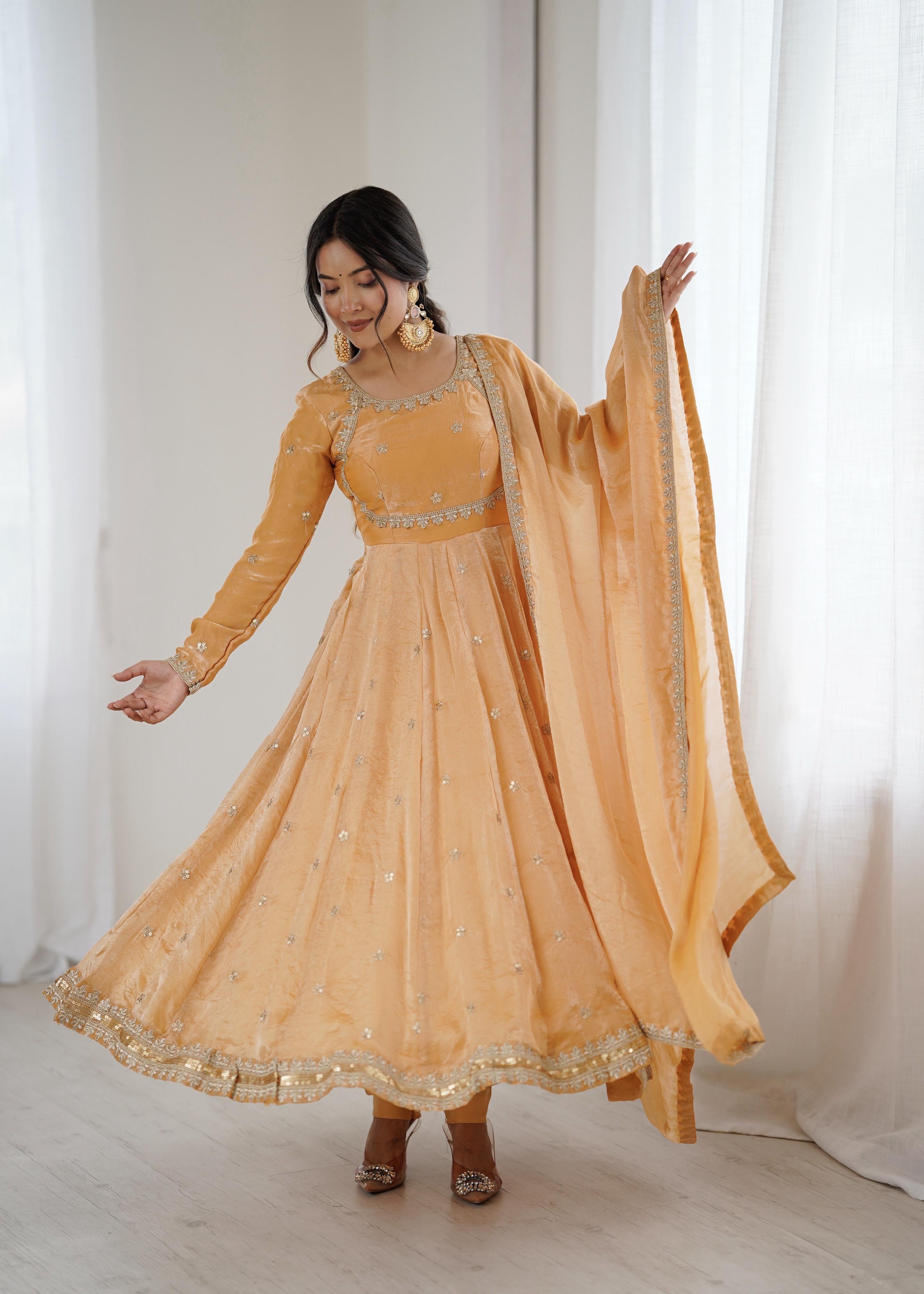 Fandy Silk Anarkali