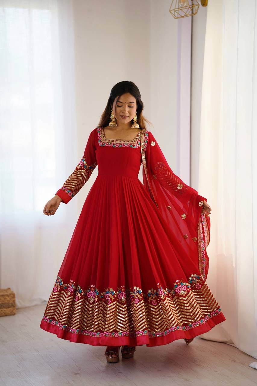 Elegant Anarkali Set