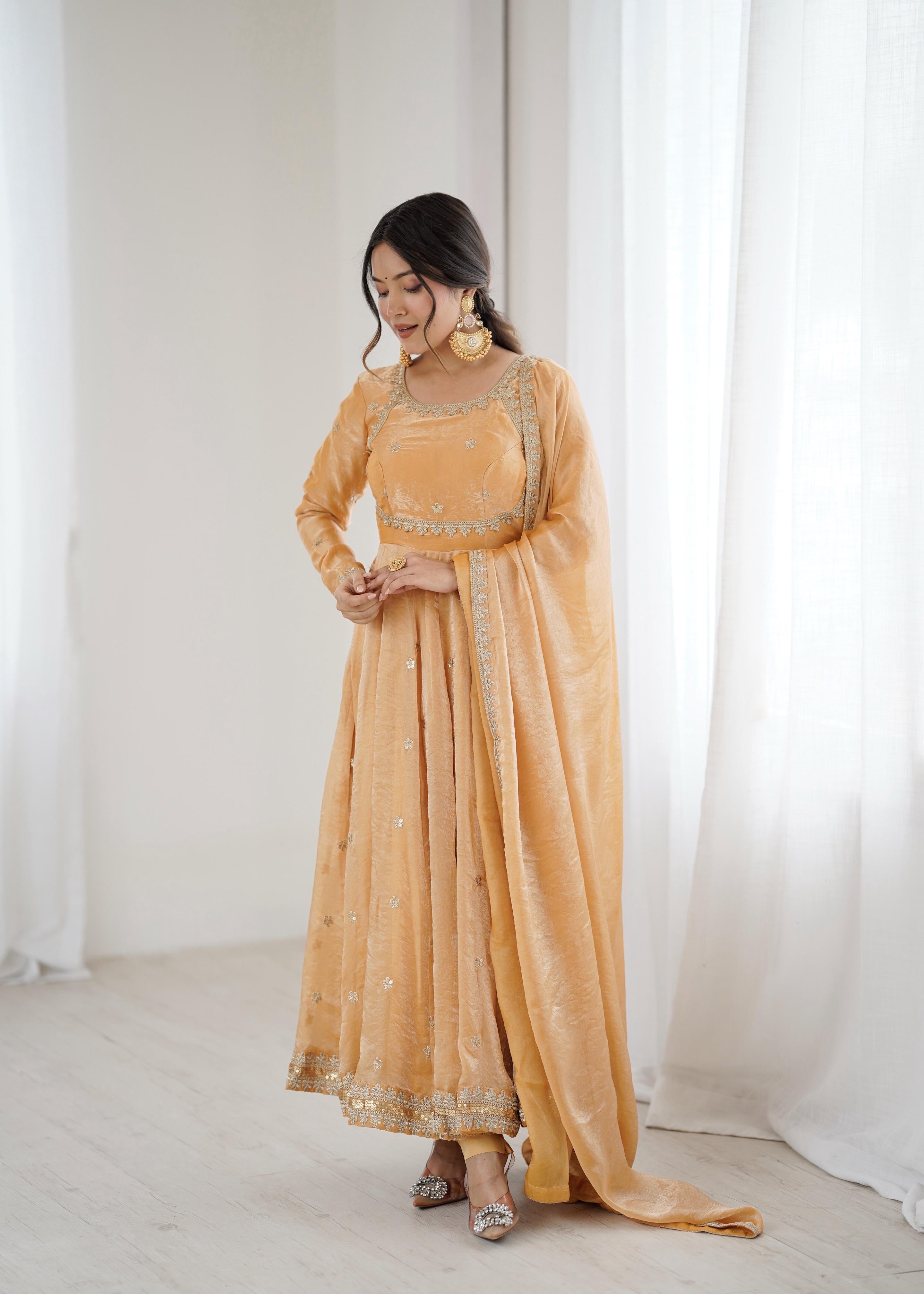 Fandy Silk Anarkali