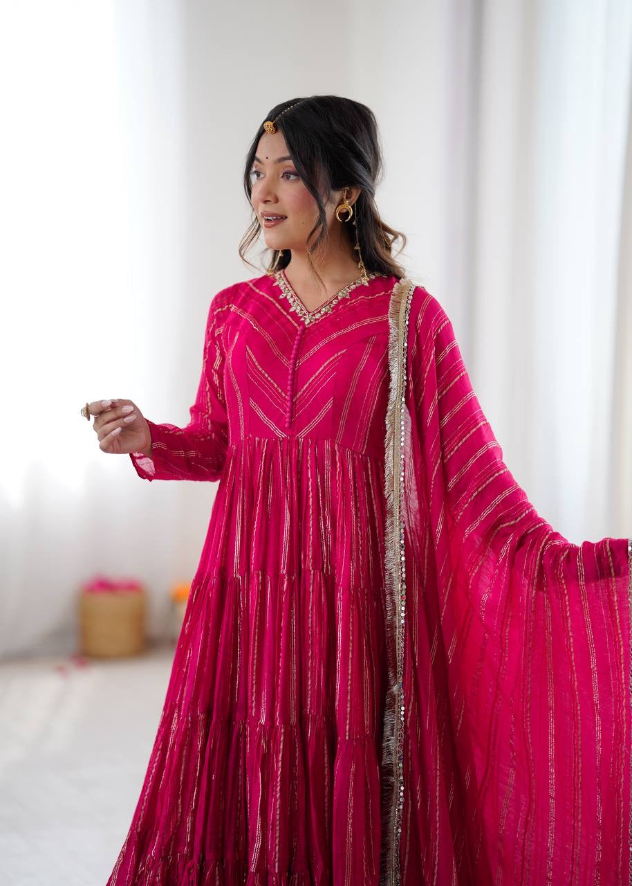 Festive Twirl Anarkali Set