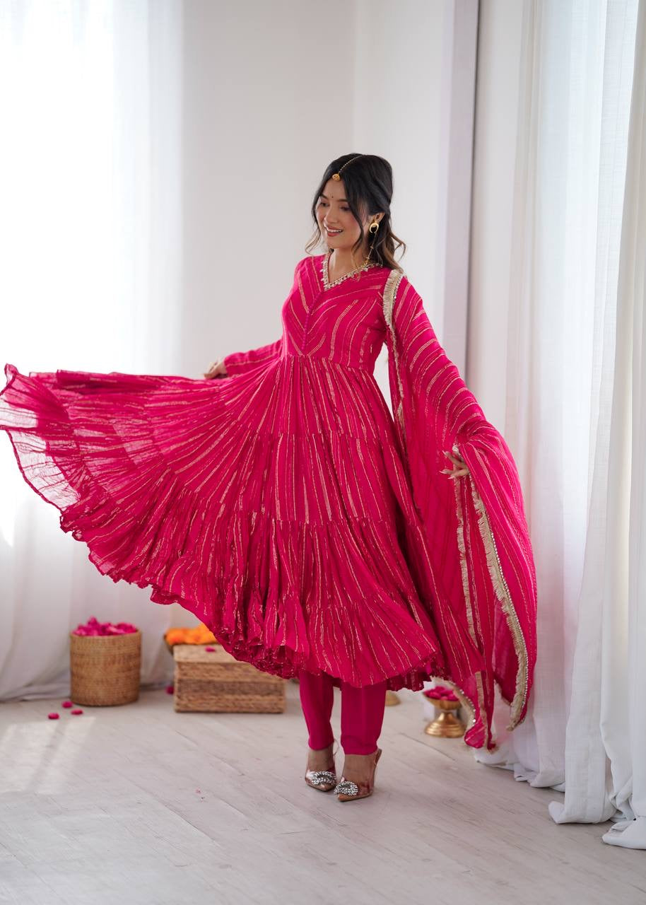 Festive Twirl Anarkali Set